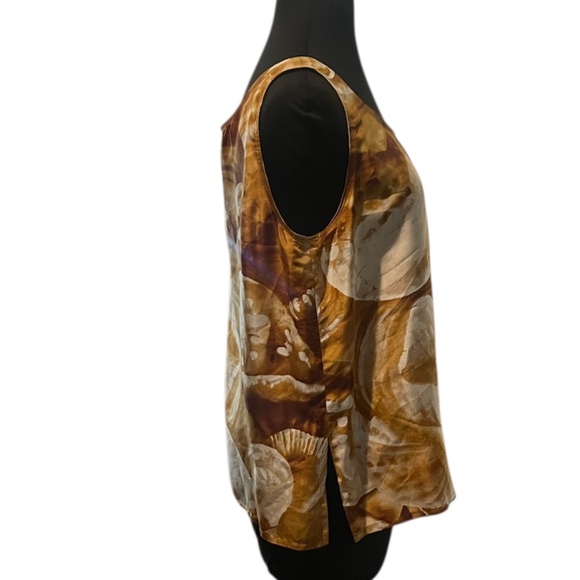 Vintage‎ Lillie Rubin 100% Silk Sleeveless Women's Top, Size 14 - Picture 3 of 5